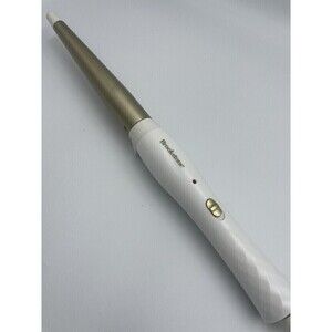 Brookstone glamour waves conical curling wand Iron 1”